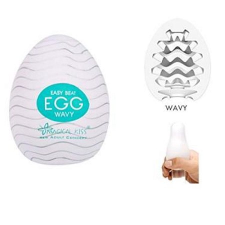 Masturbador Masculino Egg Wavy - Magical Kiss