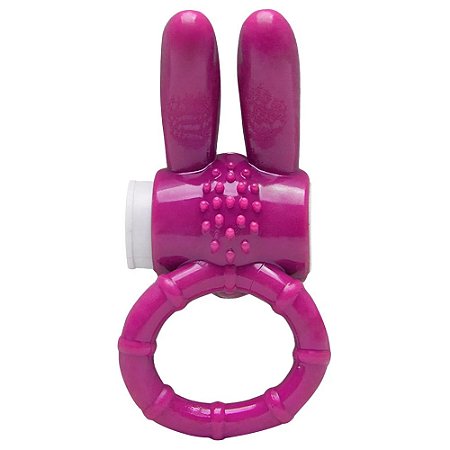 Anel Peniano Rabbit Vibrating Ring Com Estimulador De Clitórios - Vip Mix