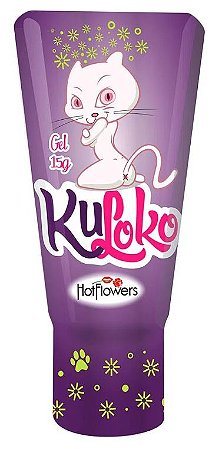 Gel Kuloko Dessensibilizante e Excitante Anal 15g Linha Brasileirinhos - Hot Flowers
