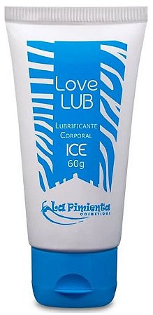 Love Lube Ice Lubrificante Corporal 60g – Cosmético Íntimo | La Pimienta