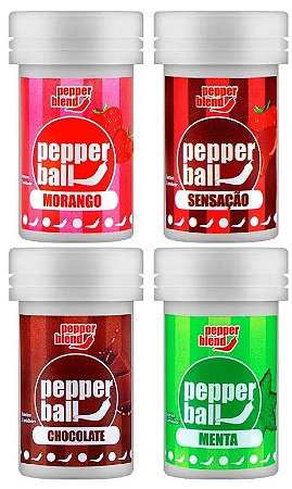 Pepper Ball Bolinha Explosiva Saborosa 2 Unidades – Cosmético Íntimo | Pepper Blend