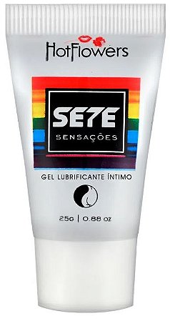 Gel Deslizante Sete Sensações 25g – Cosmético Íntimo | Hot Flowers