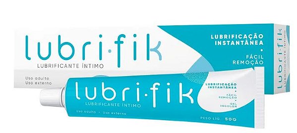 Lubri Fik Gel Lubrificante Íntimo à Base de Água 50g – Cosmético Íntimo | Cimed