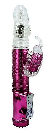 Vibrador Vai e Vem Ponto G com 8 Rotações e 36 Modos de Vibração – Acessório Íntimo | Miss Collection