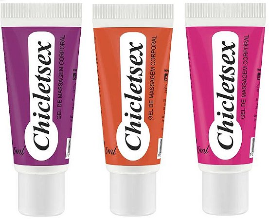 Chiclet Sex Gel de Massagem 15ml – Cosmético Íntimo | Secret Love