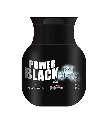 Power Black Ice Gel Aromatizante 35ml – Cosmético Íntimo | Hot Flowers