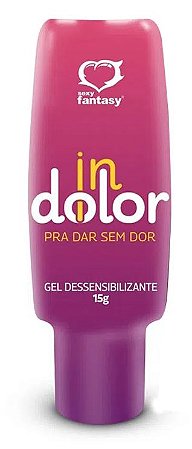 Indolor Gel Dessensibilizante 15g – Cosmético Íntimo | Sexy Fantasy