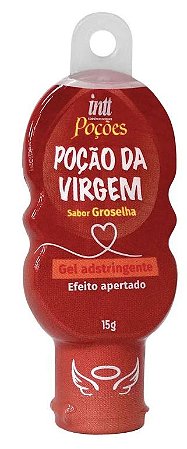Poção da Virgem Groselha Gel Adstringente 15g – Cosmético Íntimo | Intt