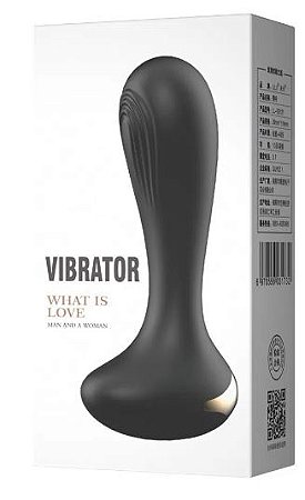 Plug Anal Lilo em Silicone Com 10 Modos De Vibração - Vip Mix