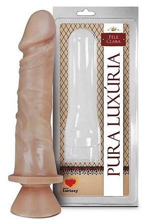 Prótese Realístico Pura Luxúria Com Ventosa 18X4,4CM - Sexy Fantasy