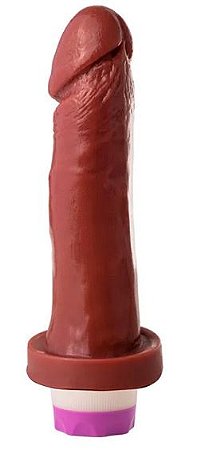 Mon Plaisir Próteses Realística com Vibrador 15,5 × 3,5 cm – Acessório Íntimo | Soulsex