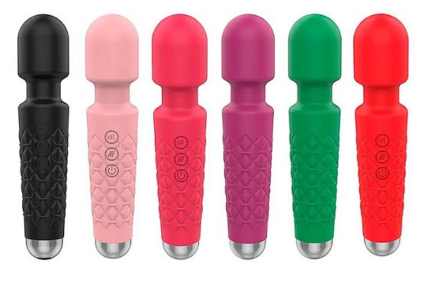 Varinha Mágica Green Baby com 20 Modos de Vibração Recarregável – Acessório Íntimo | Sexy Import