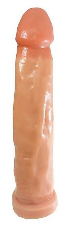 Garanhão Prótesa Realística Maciça 28,6 × 5,4 cm – Acessório Íntimo | Prazer e Cia