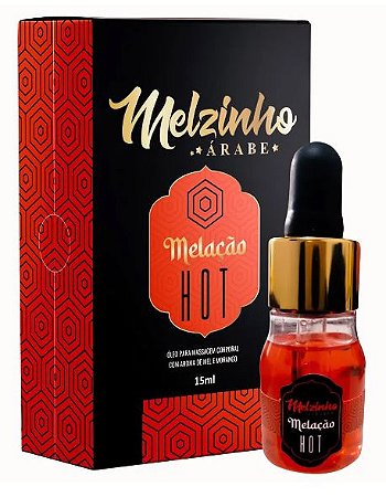 Melzinho Árabe Melação Hot Óleo para Massagem Corporal 15ml – Cosmético Íntimo | Chillies