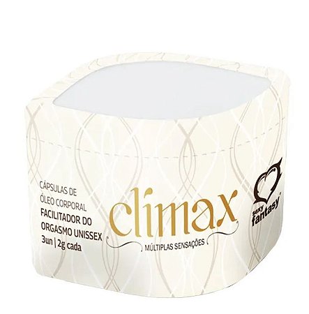 Climax Cápsula Facilitador de Orgasmos – Cosmético Íntimo | Sexy Fantasy