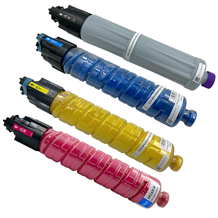 Kit 04 Toners para Ricoh SP C430dn C440dn Smart