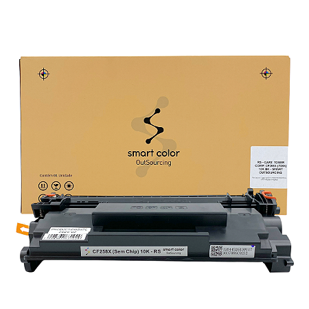 Toner Para HP 258x CF258x com Chip 10k Smart