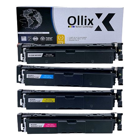 Kit 04 Toners Para HP 230X W2300X Ollix