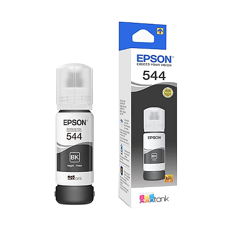 Tinta Epson T544 3150 3110 5190 3250 65ml Black Original
