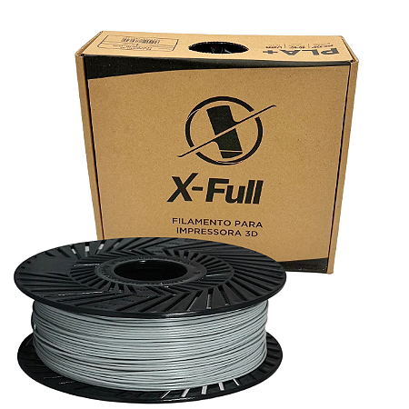 Filamento 3D PLA+ Cinza XFULL