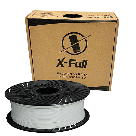 Filamento 3D PLA+ Branco XFULL