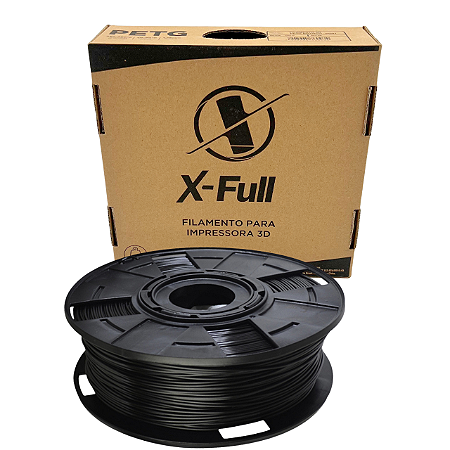Filamento 3D PETG Preto XFULL