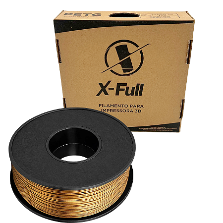 Filamento 3D PETG Dourado XFULL