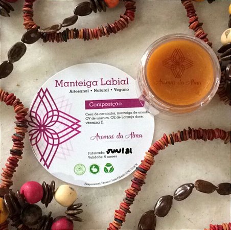 Beijo de Naiá - Manteiga Labial Urucum