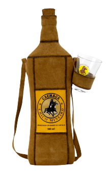 Cachaça Chico Mineiro - Garrafa Couro - 900ml