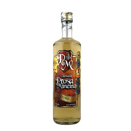 Cachaça Prosa Mineira - Amburana - 700ml