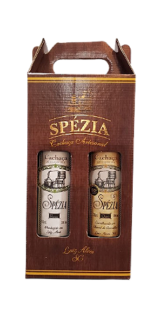 Cachaça Spezia - Kit prata e ouro - 700ml