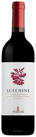 Vinho Tedeschi Lucchine Valpolicella - Tinto Seco - 750ml