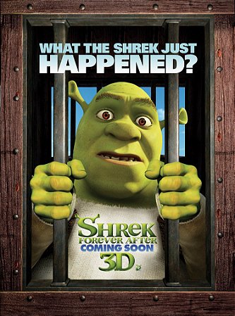 Poster Cartaz Shrek Para Sempre B