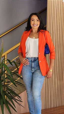 Blazer Alfaitaria Laranja