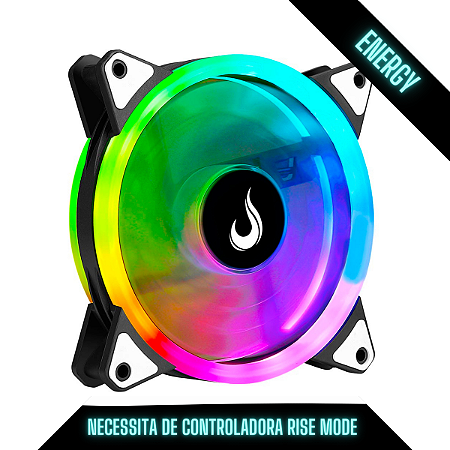 Fan Individual Gamer Rise Mode Energy ARGB - RM-02-RGB-5V