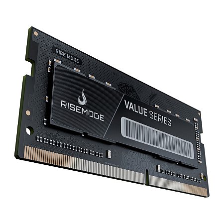 Memória Notebook Rise Mode Value Series 8GB DDR4 2666Mhz Preto - RM-D4-8G2666VN