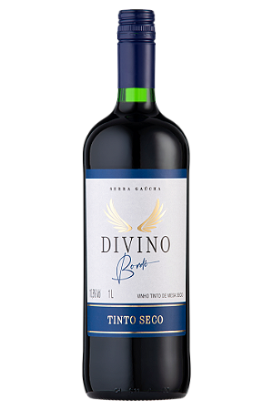 Vinho Tinto de Mesa Divino - Seco 1L
