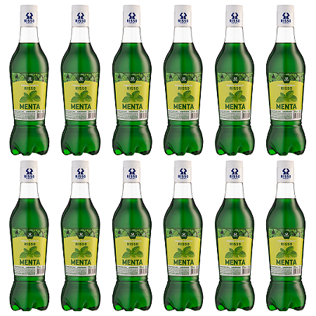 Menta Risso - Coquetel alcoólico 900ml X 12