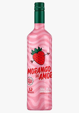Coquetel Alcoólico Morango do Amor