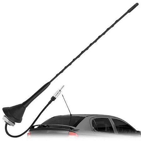 Antena Teto Traseiro Astra,Celta,Corsa,Classic 41cm Receptiva 80°