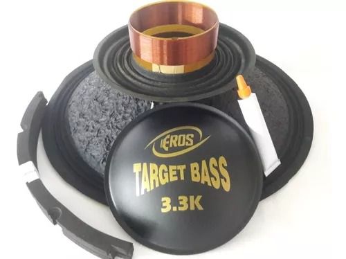 Kit Reparo Eros 15'' E-15 Target Bass 3.3K 4 OHMS