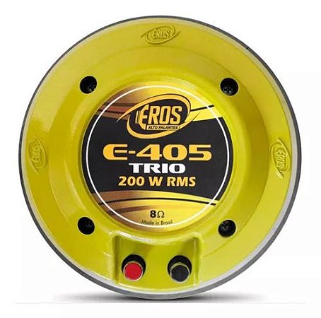 Driver Eros E-405 Trio Fenólico 200 Watts Rms 8 Ohms