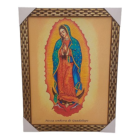 Quadro Decorativo Nossa Senhora De Guadalupe 35x45cm