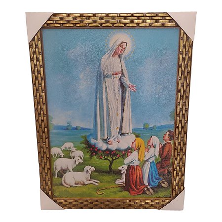 Quadro Decorativo Nossa Senhora Pastores 35x45cm