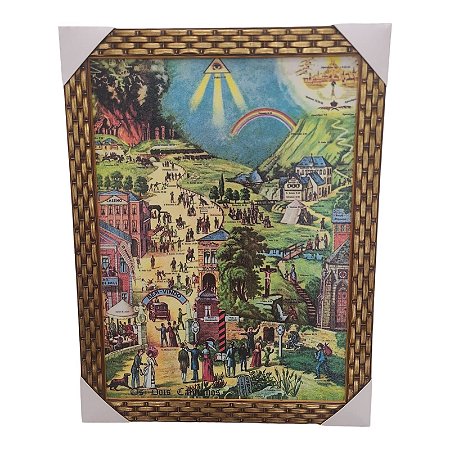 Quadro Decorativo Dois Caminhos 35x45cm