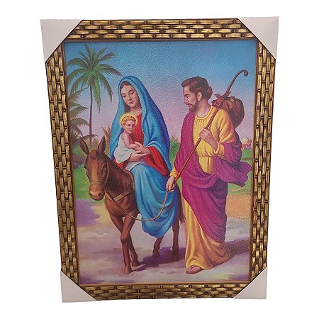 Quadro Decorativo Nossa Senhora do Desterro 35x45cm