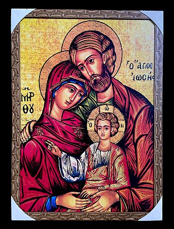 Quadro Bom Pastor Decorativo Grande 70x50cm