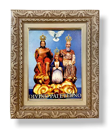 Divino Pai Eterno Quadro Decorativo Parede 43x38cm
