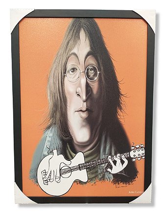 Quadro Decorativo De Parede Retrô John Lennon 53x73