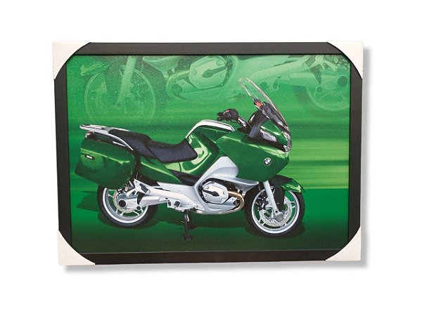 Quadro Decorativo De Parede BMW R1200 RT 2006  53x73